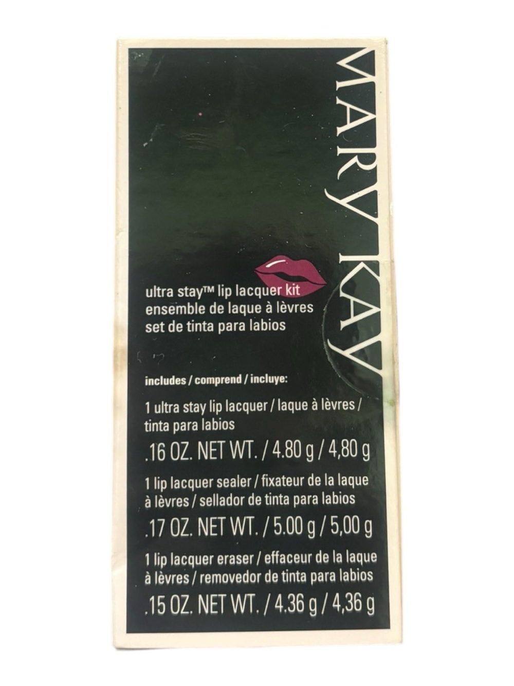 NWT Mary Kay Ultra Stay Lip Lacquer Kit in Plum